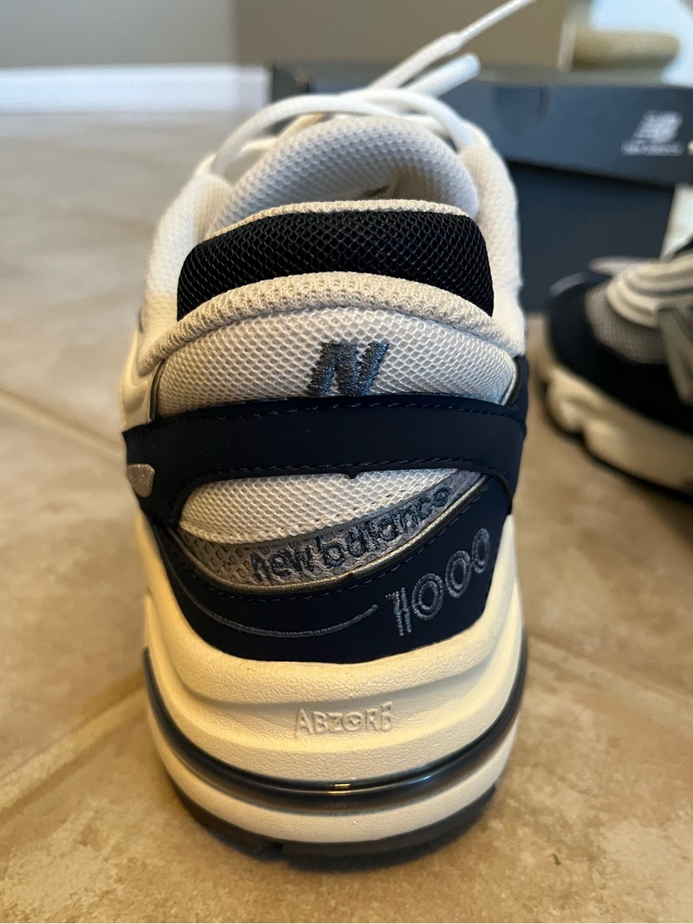 NEW BALANCE 1000 ‘NAVY SEA SALT’ - Picture 6 of 10